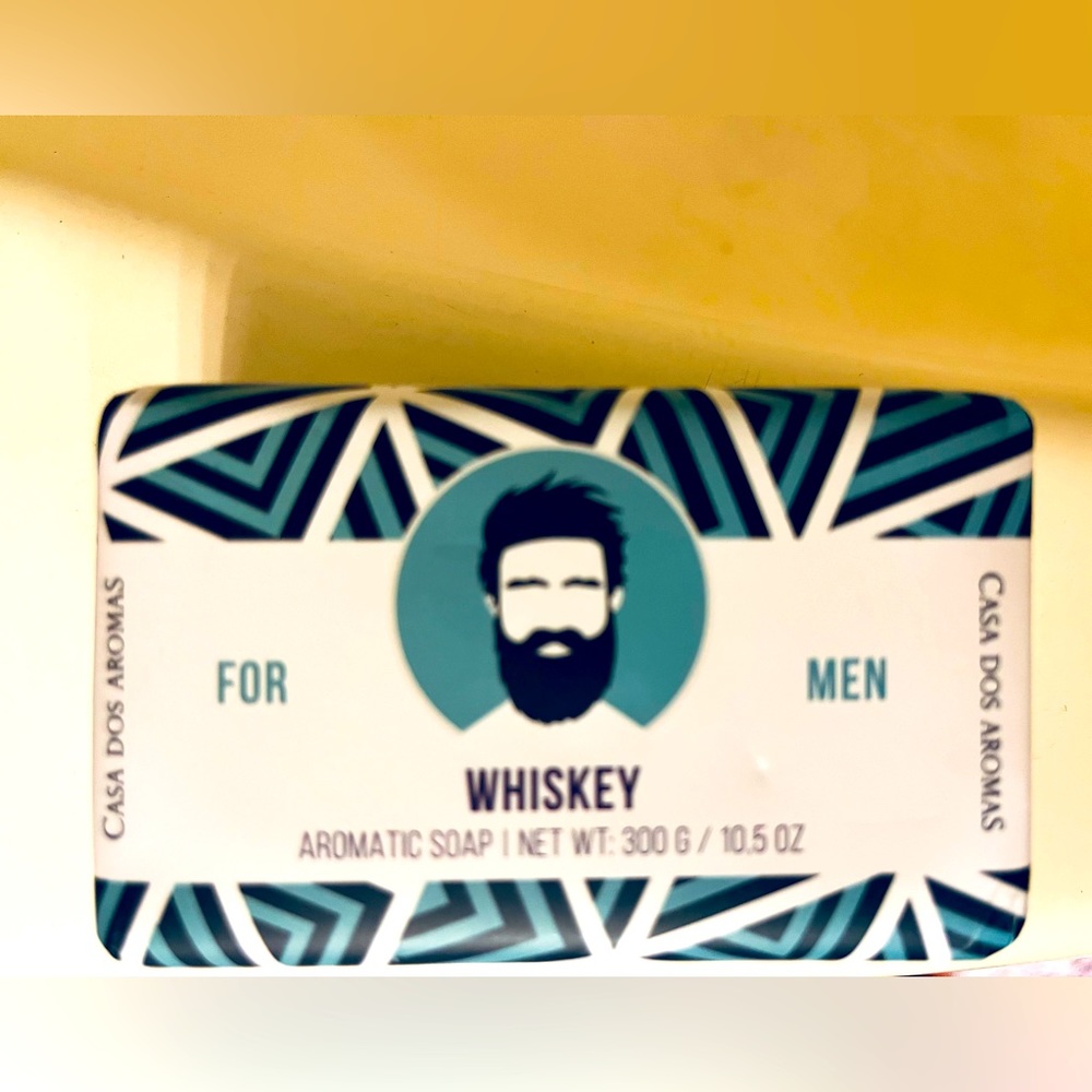 WHISKEY men’s soap 🧼